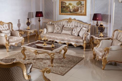 Sedef Classic Sofa Set